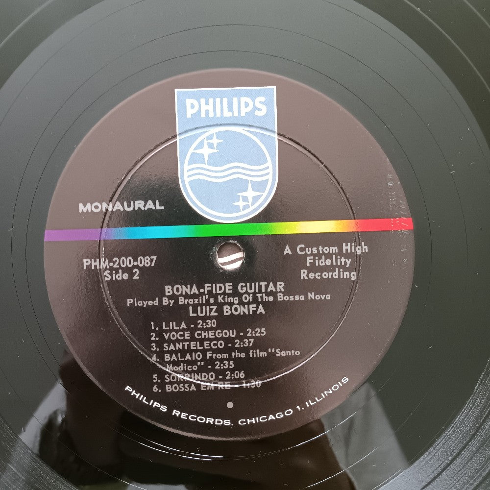 Luiz Bonfa - Brazil's King Of Bossa Nova And Guitar OG MONO - 1963 - PHM 200-087 - Used - VG++ - Vinyl