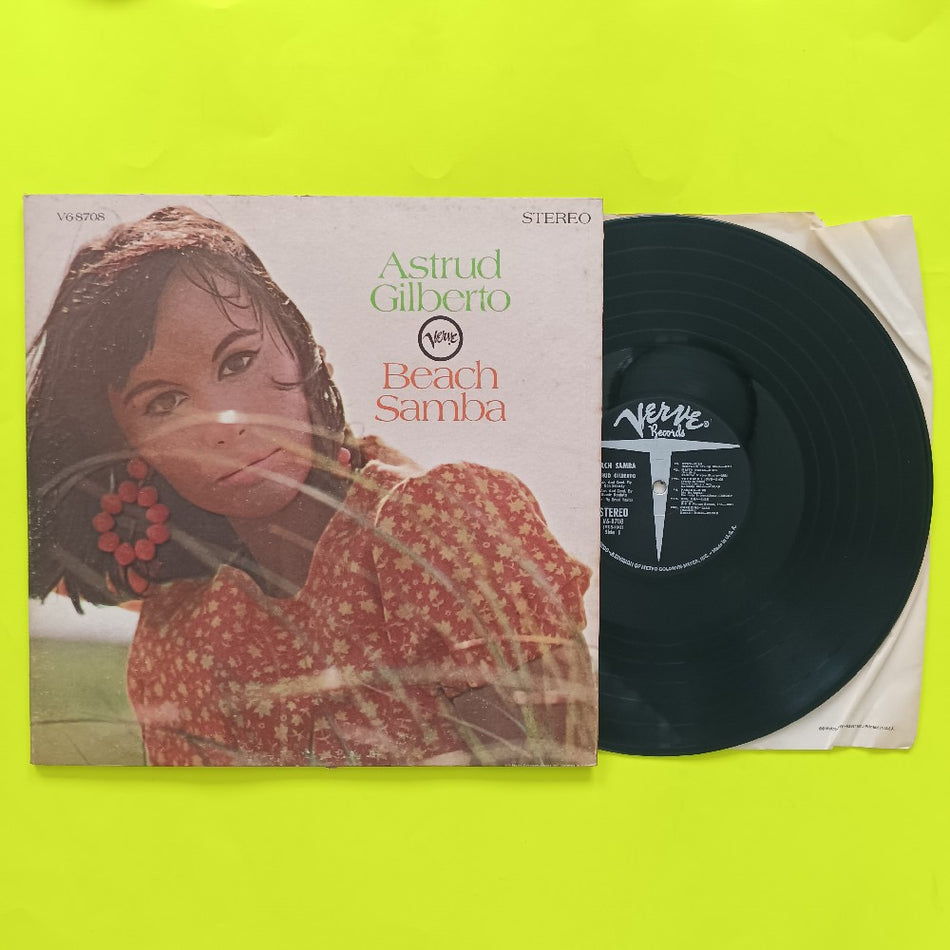 Astrud Gilberto - Beach Samba OG STEREO RVG - 1967 - V6-8708 - Used - VG++ - Vinyl