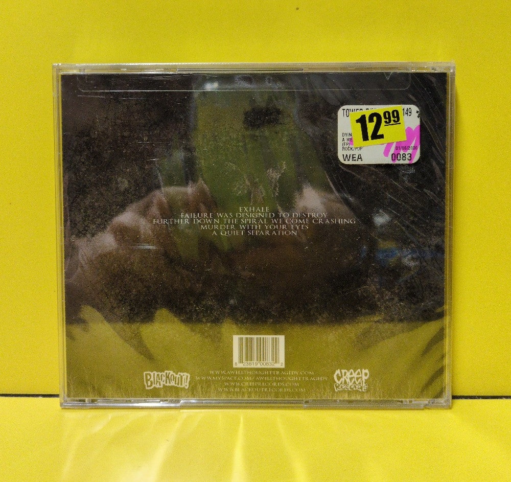A Well Thought Tragedy - Dying For What We Love - 2006 - BLR-0083-2 - New - Sealed - CDs