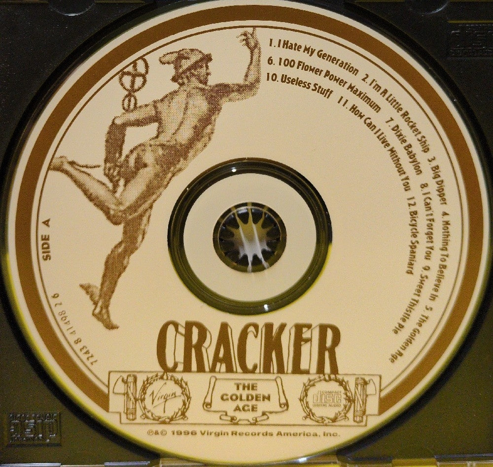 Cracker - The Golden Age - 1996 - 7243 8 41498 2 6 - Used - EX - CDs