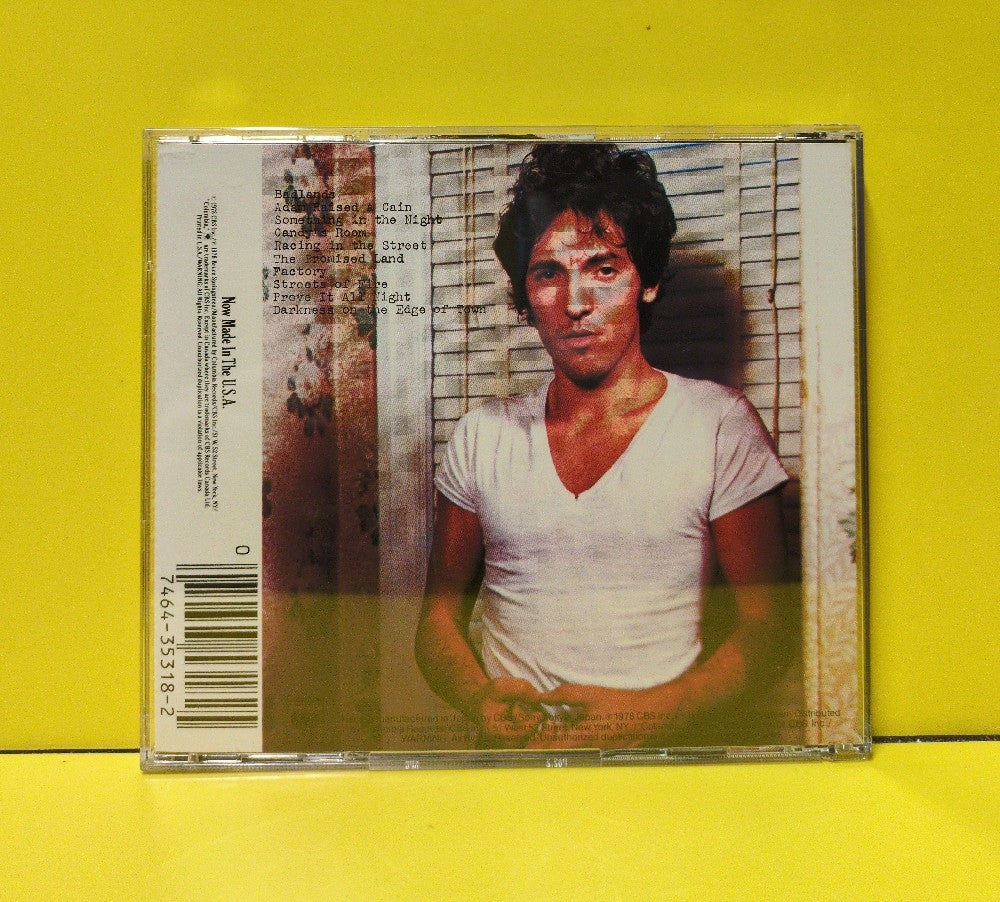 Bruce Springsteen - Darkness On The Edge Of Town - CK 35318 - Used - EX - CDs - Reissue