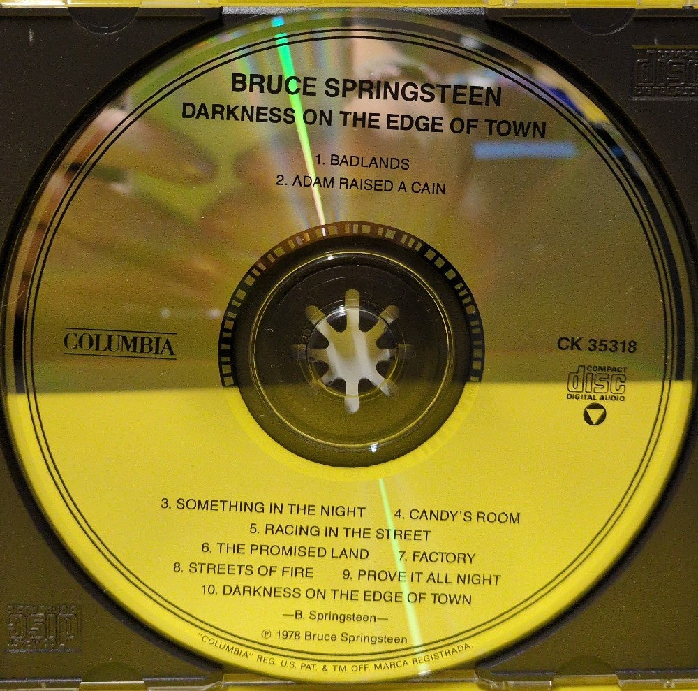 Bruce Springsteen - Darkness On The Edge Of Town - CK 35318 - Used - EX - CDs - Reissue