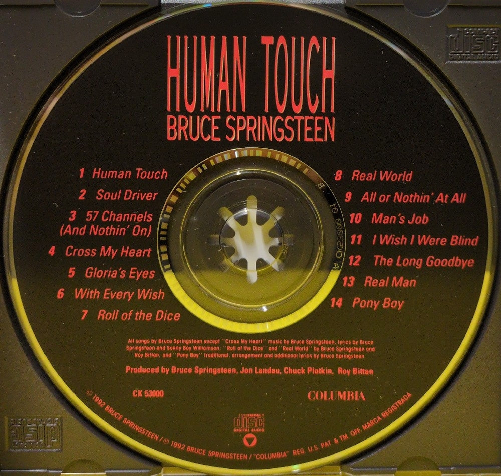 Bruce Springsteen - Human Touch - 1992 - CK 53000 - Used - EX - CDs