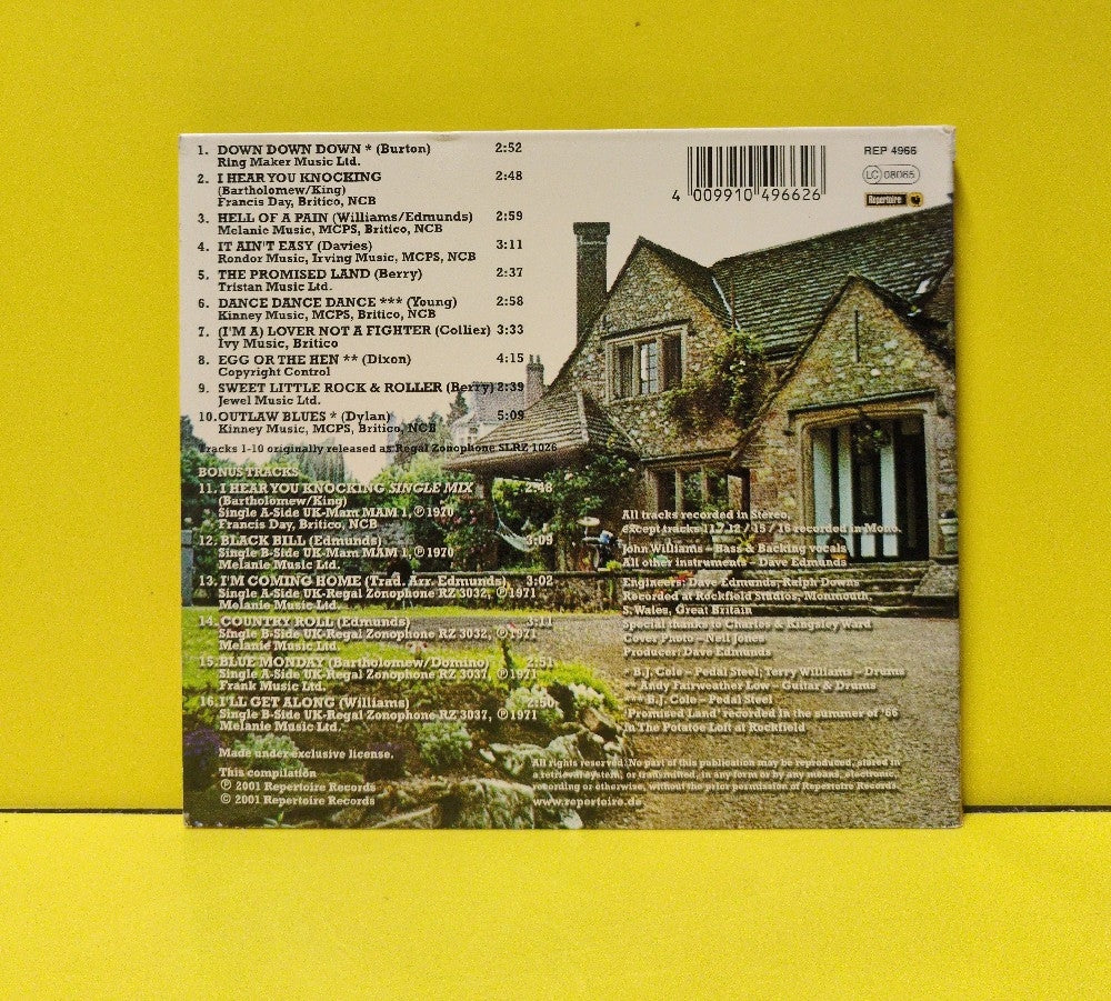 Dave Edmunds - Rockpile - 2001 - REP 4966 - Used - EX - CDs - Reissue - Remastered - European Import