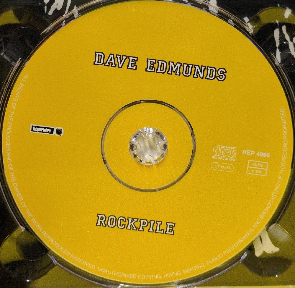 Dave Edmunds - Rockpile - 2001 - REP 4966 - Used - EX - CDs - Reissue - Remastered - European Import