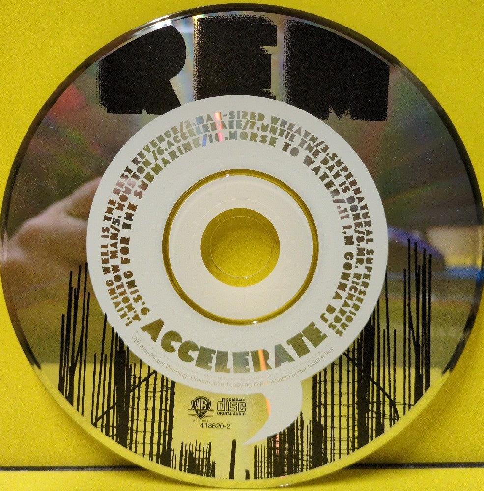 R.E.M. - Accelerate - 2008 - 418620-2 - Used - EX - CDs - Tri-fold Card Sleeve