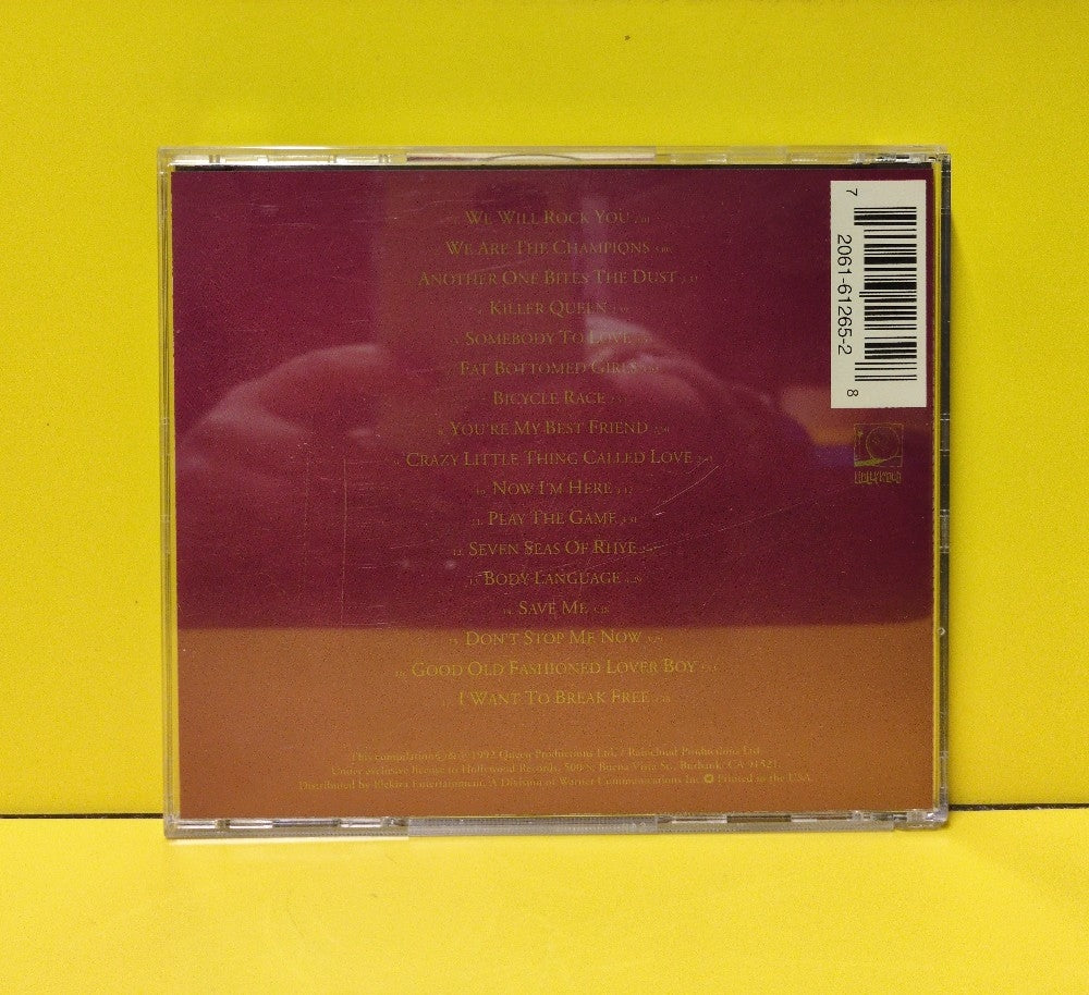 Queen - Greatest Hits - 1992 - HR-61265-2 - Used - EX - CDs
