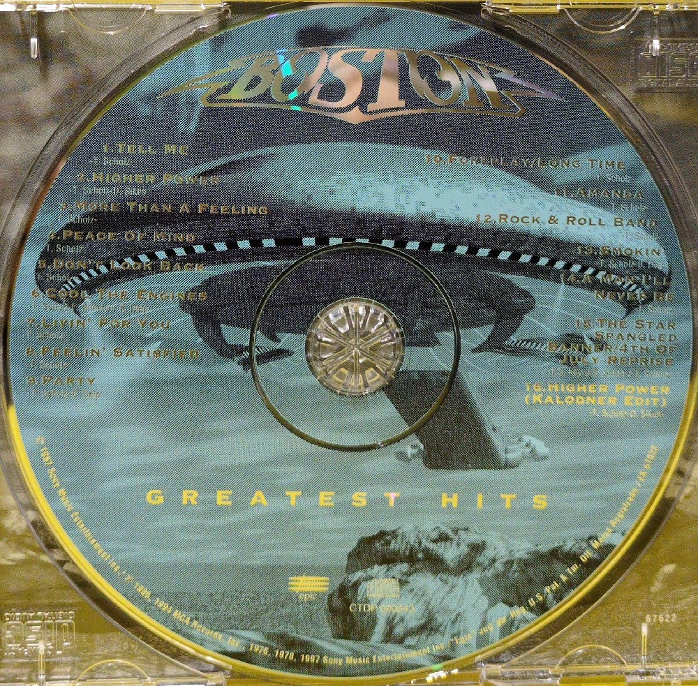 Boston - Greatest Hits - EK 67622 - Used - EX - CDs