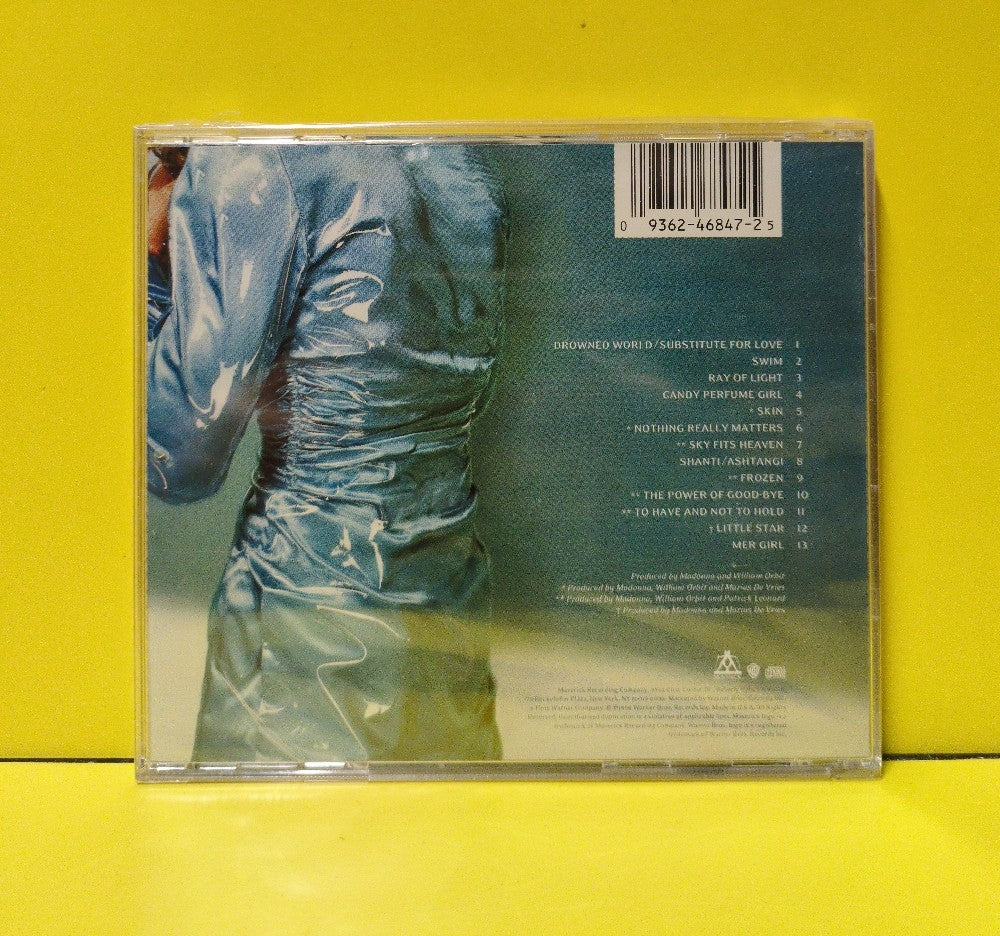 Madonna - Ray Of Light - 1998 - 9 46847-2 - New - Sealed - CDs
