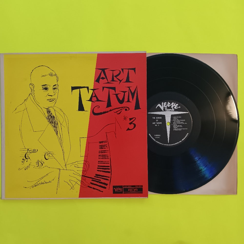 Art Tatum - The Genius Of Art Tatum #3 MONO - 1960 - V-8038 - Used - VG++ - Vinyl