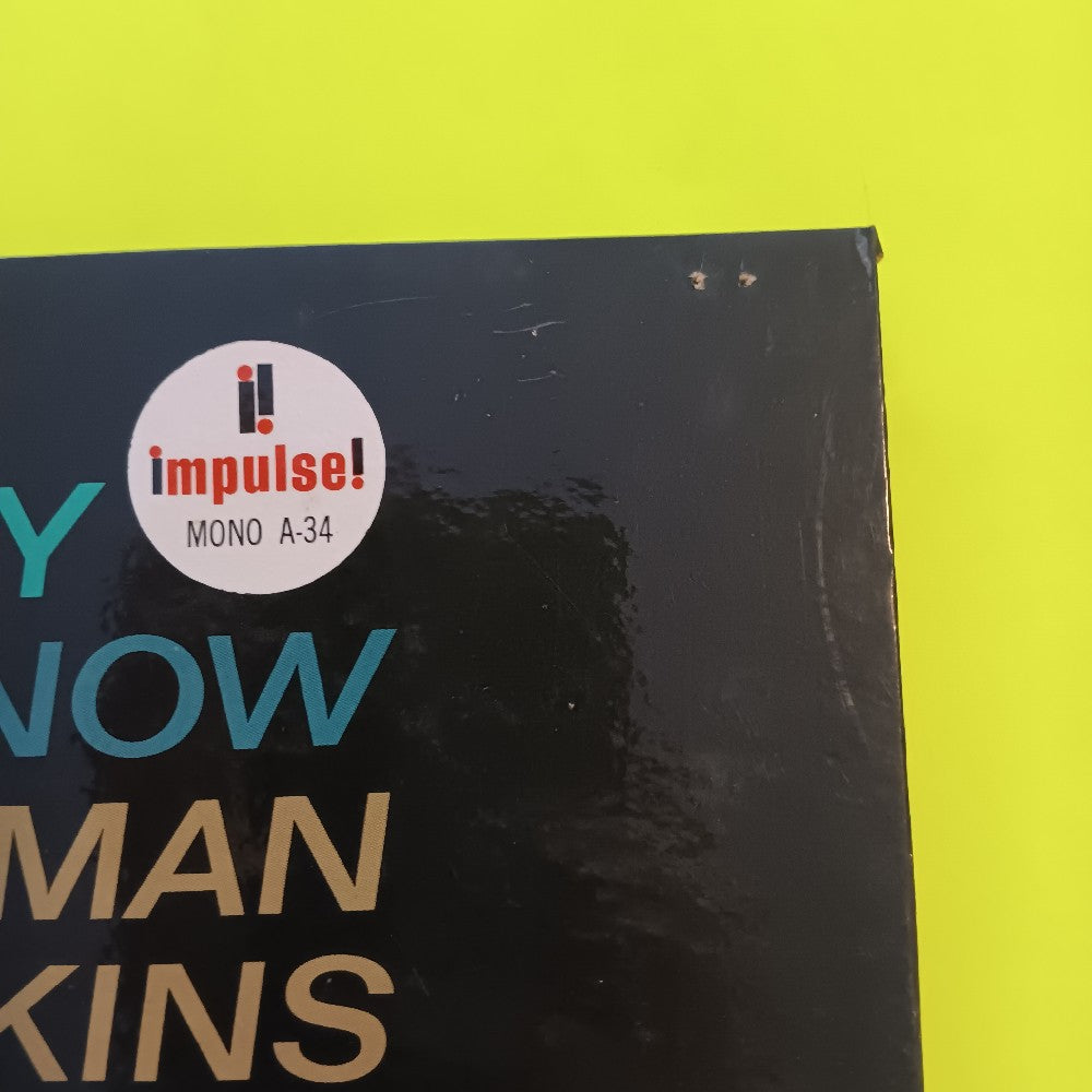 Coleman Hawkins - Today And Now OG MONO RVG - 1963 - A-34 - Used - VG++ - Vinyl