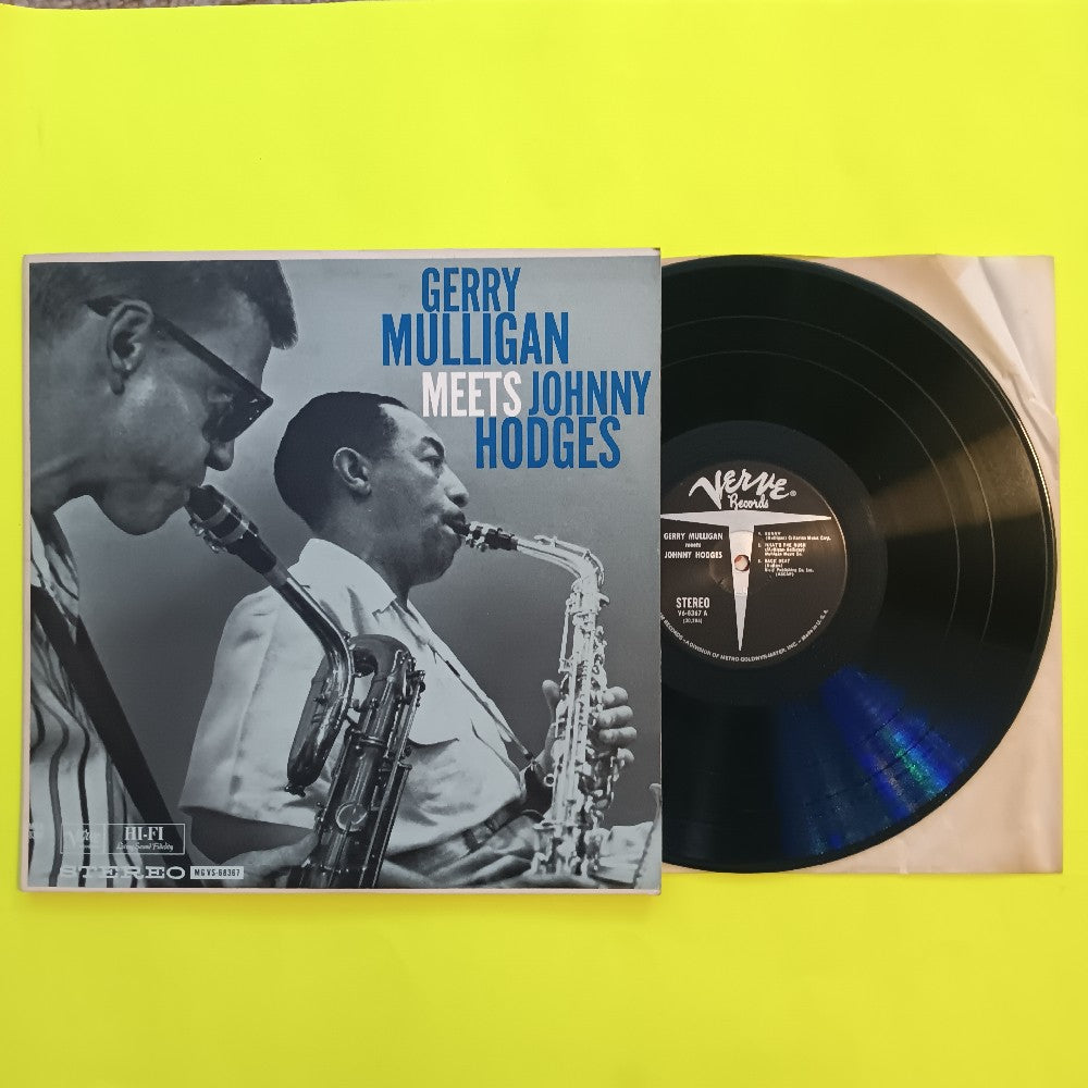 Gerry Mulligan / Johnny Hodges - Mulligan Meets Hodges STEREO - 1961 - V6-8367 - Used - VG++ - Vinyl