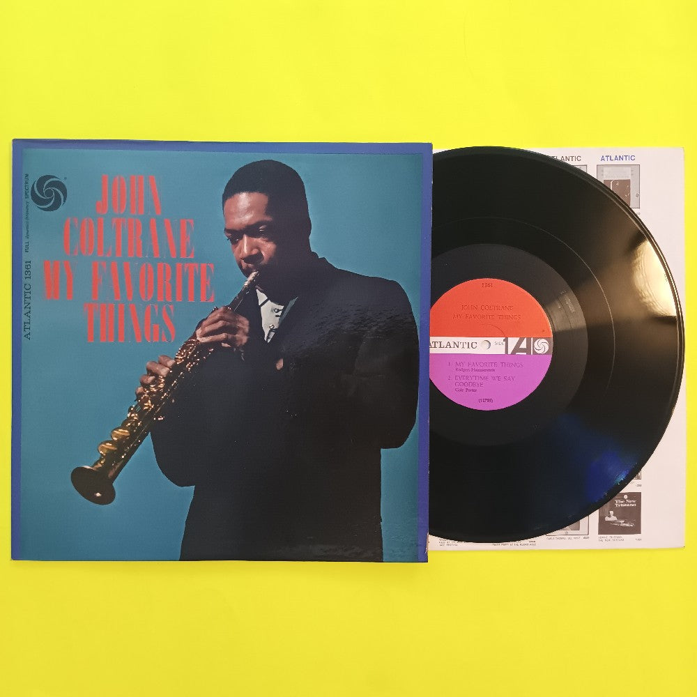 John Coltrane - My Favorite Things MONO WHITE FAN - 1962 - Atlantic 1361 - Used - VG++ - Vinyl