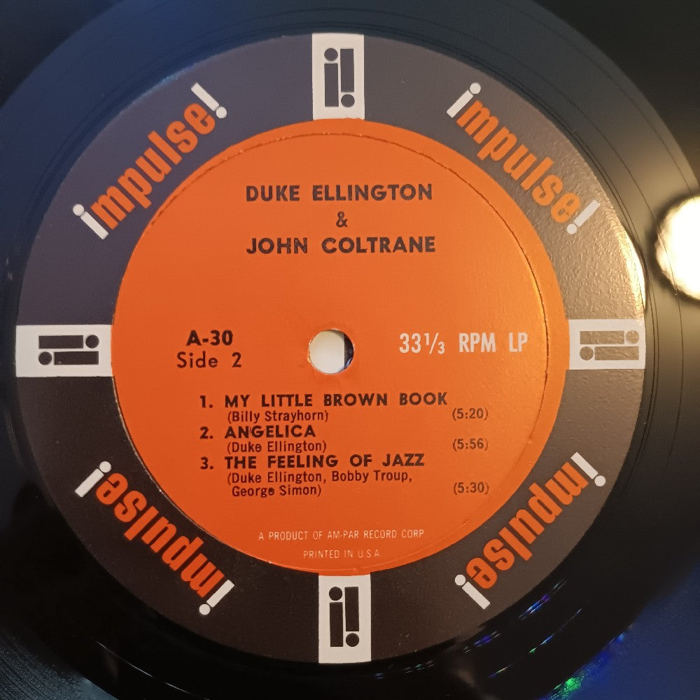 Duke Ellington & John Coltrane - Ellington And Coltrane OG MONO AM PAR - 1963 - A-30 - Used - VG++ - Vinyl