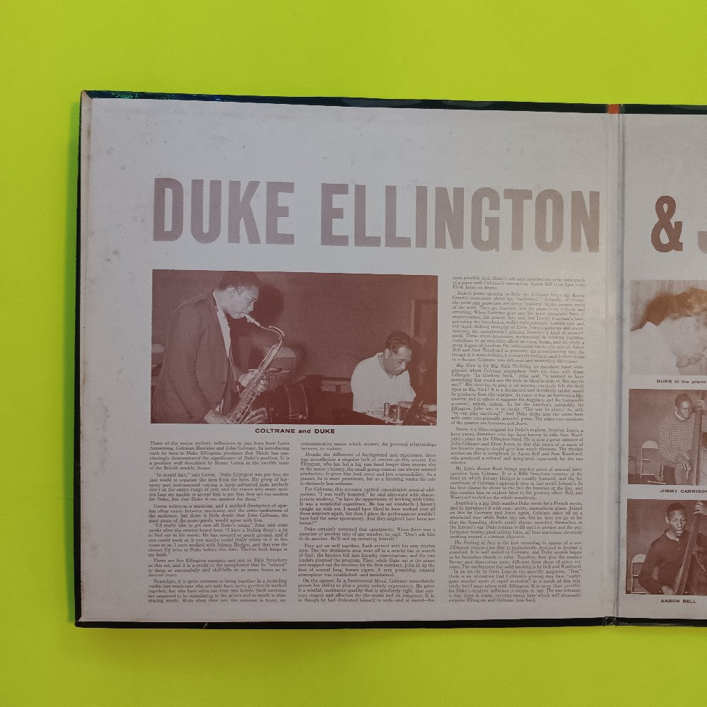 Duke Ellington & John Coltrane - Ellington And Coltrane OG MONO AM PAR - 1963 - A-30 - Used - VG++ - Vinyl