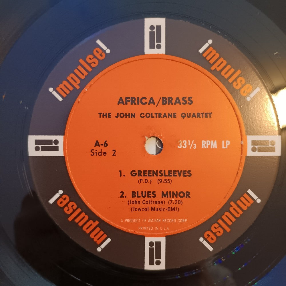 John Coltrane - Africa / Brass OG MONO RVG AM PAR - 1961 - A-6 - Used - VG++ - Vinyl