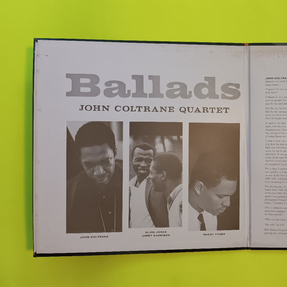 John Coltrane Quartet - Ballads MONO VAN GELDER - 1964 - A-32 - Used - VG++ - Vinyl