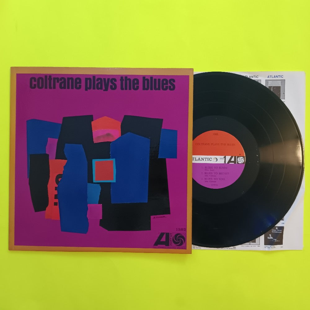 John Coltrane - Coltrane Plays The Blues OG MONO WHITE FAN - 1962 - Atlantic 1382 - Used - EX - Vinyl