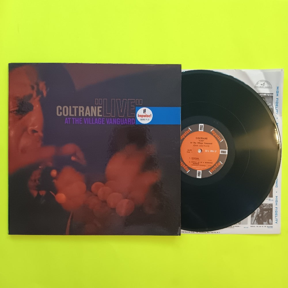 John Coltrane - Live At The Village Vanguard OG MONO AMPAR RVG - 1962 - A-10 - Used - EX - Vinyl