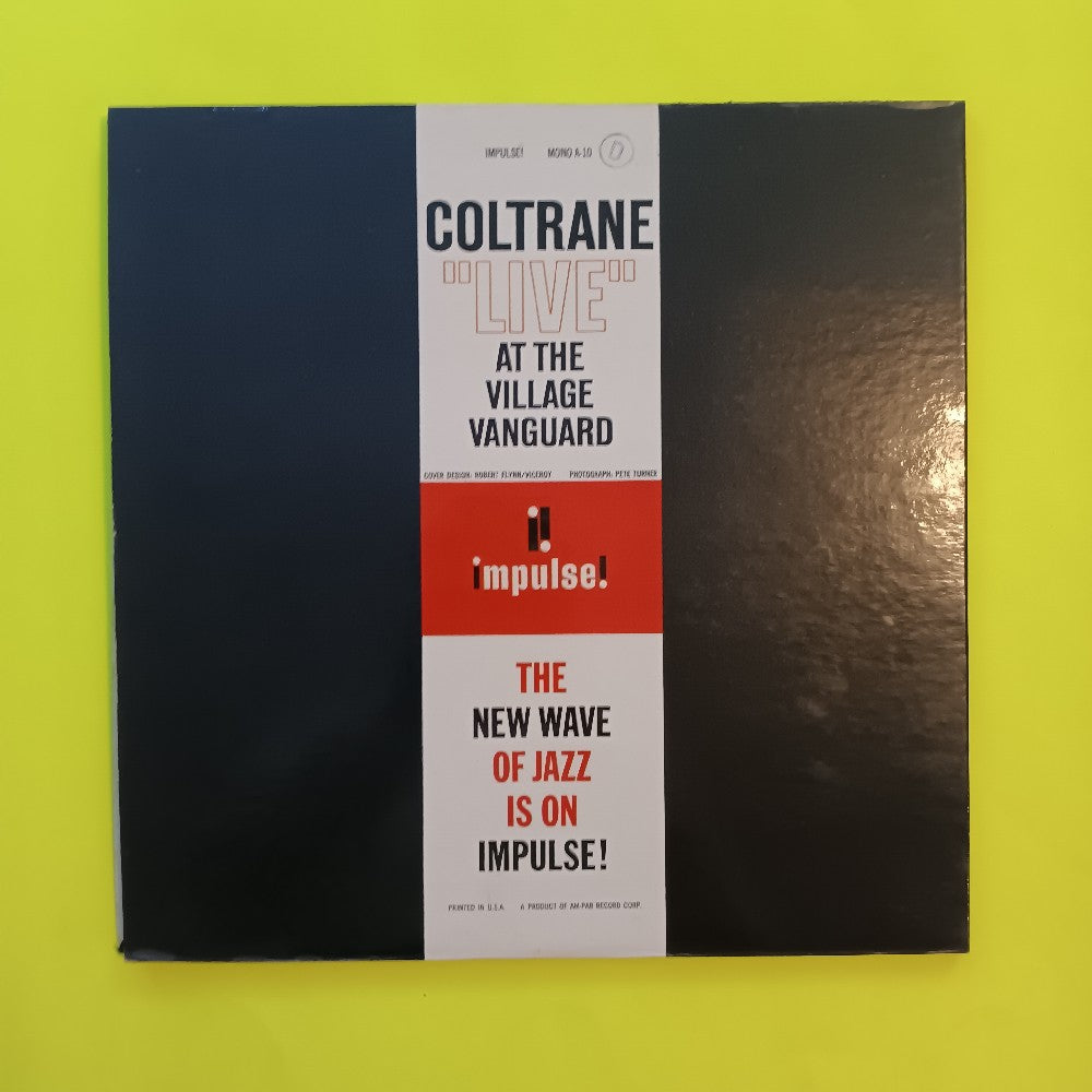John Coltrane - Live At The Village Vanguard OG MONO AMPAR RVG - 1962 - A-10 - Used - EX - Vinyl