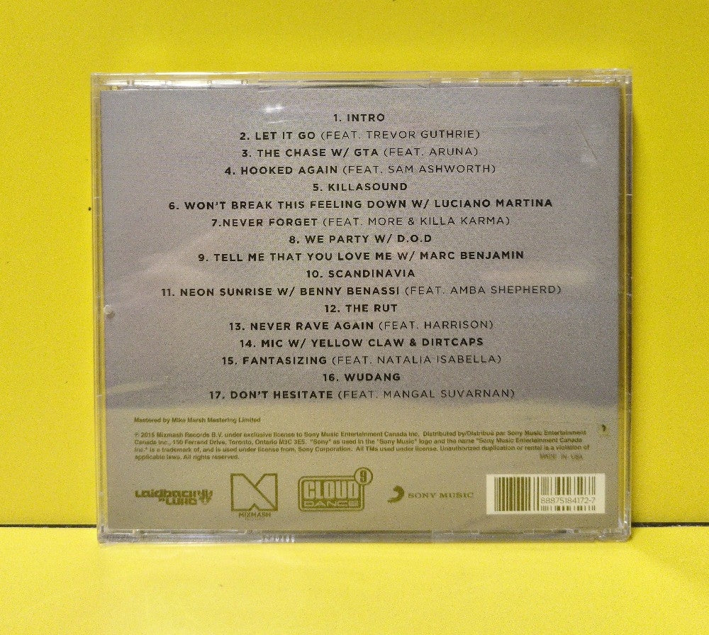 Laidback Luke - Focus - 2015 - 88875184172 - New - Sealed - CDs - Canadian Import