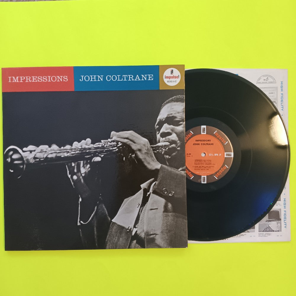 John Coltrane - Impressions OG MONO VAN GELDER - 1963 - A-42 - Used - VG++ - Vinyl