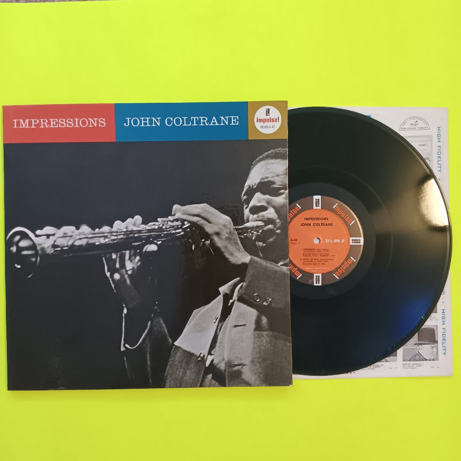 John Coltrane - Impressions OG MONO VAN GELDER - 1963 - A-42 - Used - VG++ - Vinyl