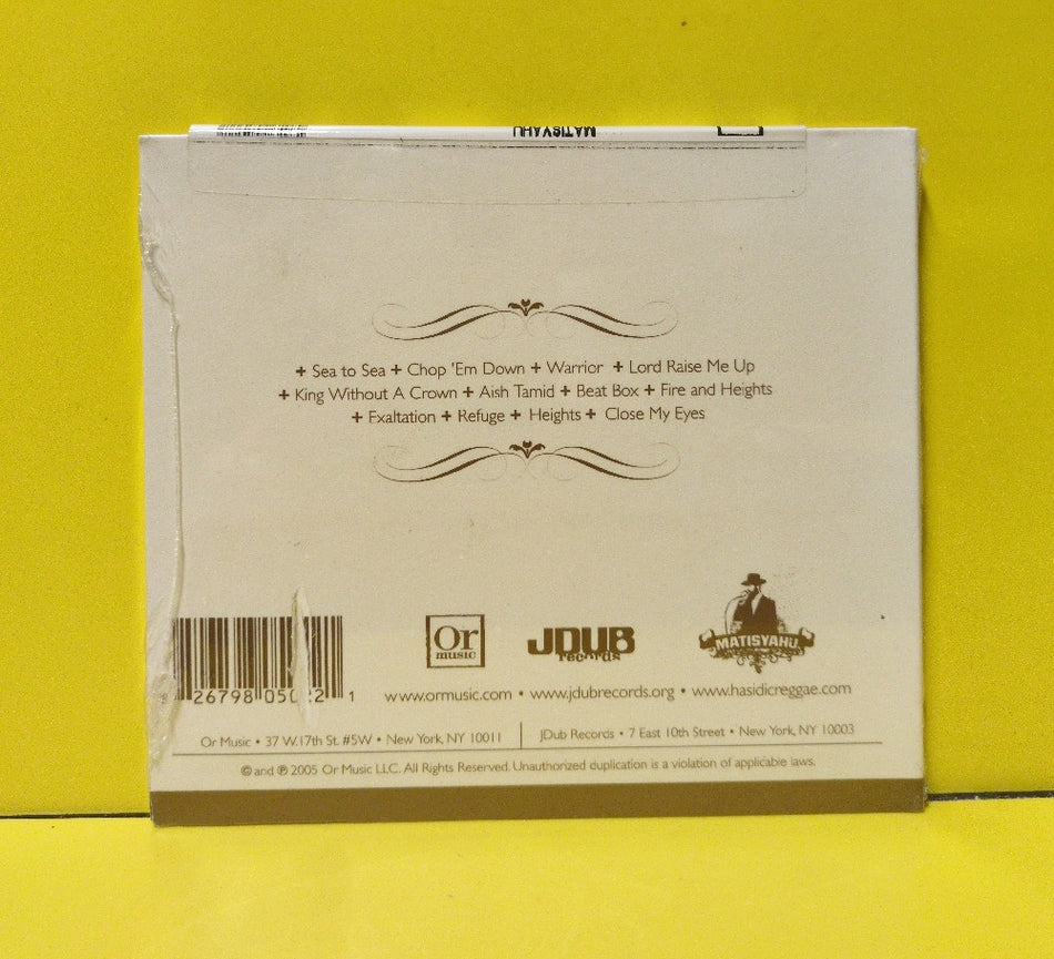 Matisyahu - Live At Stubb's - 2005 - OR805022 - New - Sealed - CDs - Digipak