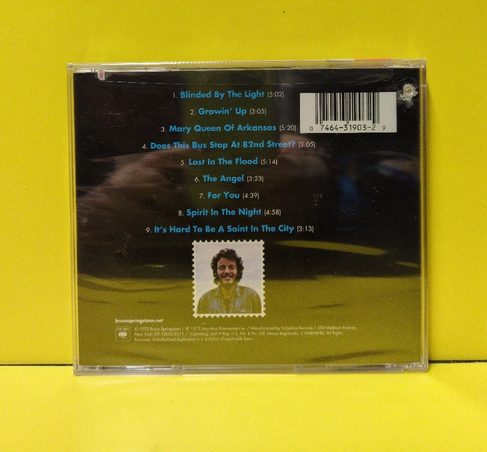 Bruce Springsteen - Greetings From Asbury Park, N.J. - CK 31903 - New - Sealed - CDs - Reissue - Small Photo Back Cover