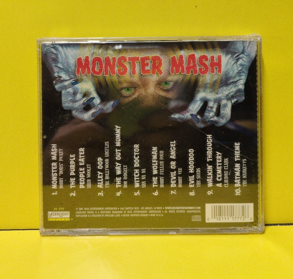 Various - Monster Mash - 2001 - 21 777 - New - Sealed - CDs