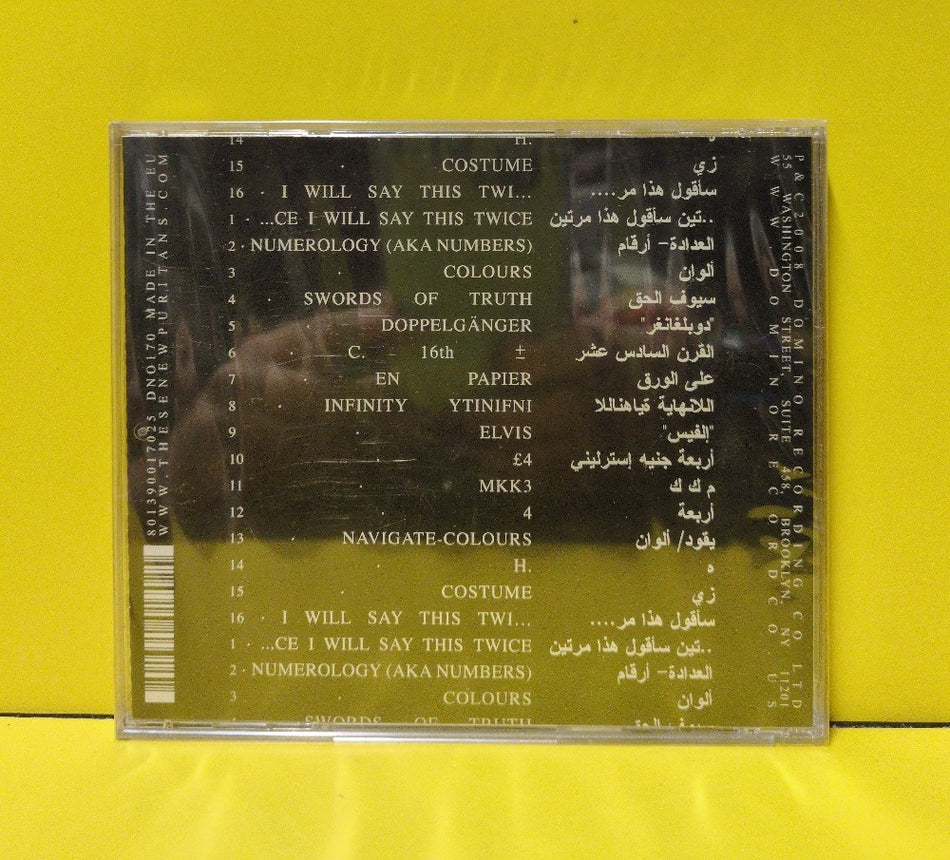 These New Puritans - Beat Pyramid - 2008 - DNO170 - New - Sealed - CDs