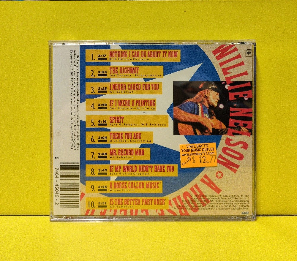Willie Nelson - A Horse Called Music - 1989 - CK 45046 - Used - EX - CDs