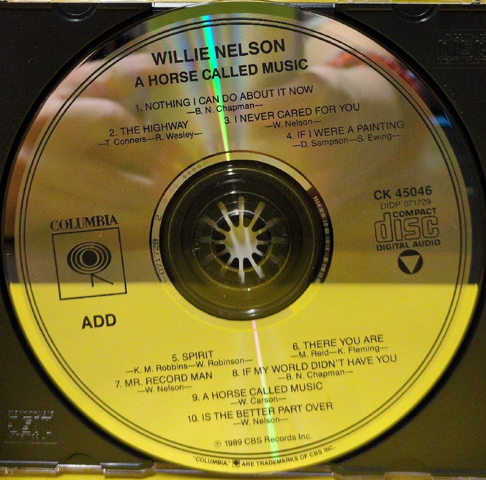 Willie Nelson - A Horse Called Music - 1989 - CK 45046 - Used - EX - CDs