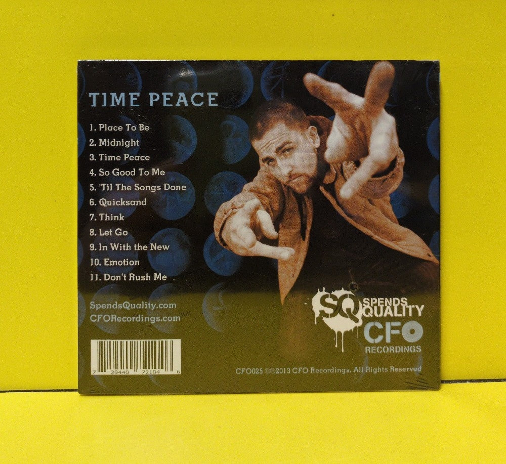 Spends Quality - Time Peace - 2013 - CFO025 - New - Sealed - CDs