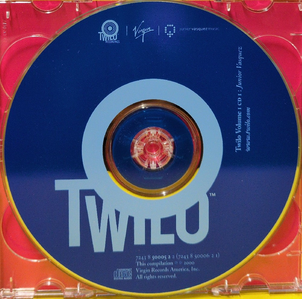 Junior Vasquez - Twilo Volume 1 - 2000 - 7243 8 50005 2 2 - Used - EX - CDs - 2xCD
