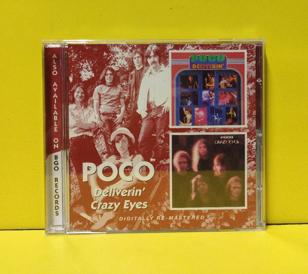 Poco - Deliverin' / Crazy Eyes - 2006 - BGOCD 720 - Used - EX - CDs - UK Import