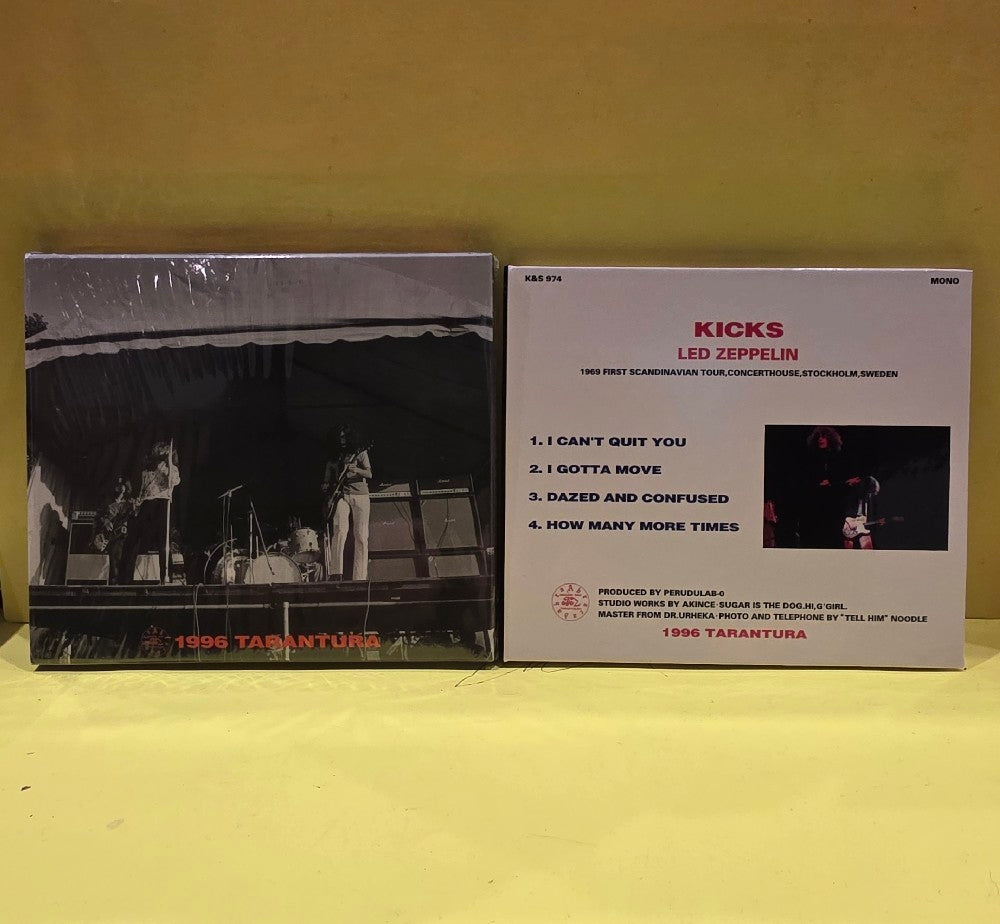 Led Zeppelin  - Kicks / Rare Japanese Import  - 1996 - K&S 974 - Used - EX - CDs