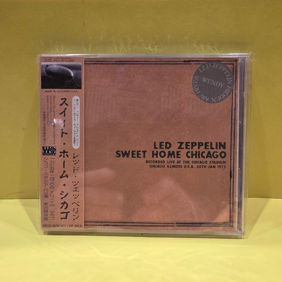 Led Zeppelin  - Sweet Home Chicago / Rare 2 CDs Remastered Japan  - 2005 - WECD-38/39 - New - Sealed - CDs