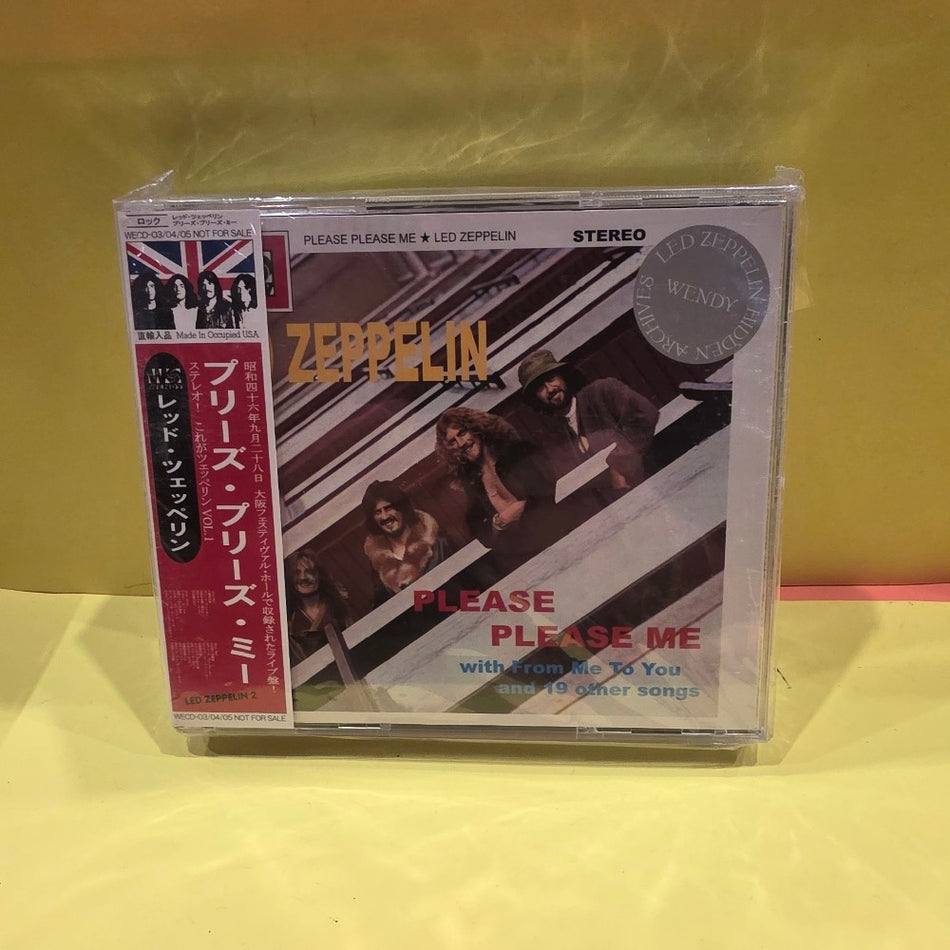Led Zeppelin  - Please Please Me / Rare Limited Edition 3 CDs Set - 2006 - WECD-03-04/05 - New - Sealed - CDs