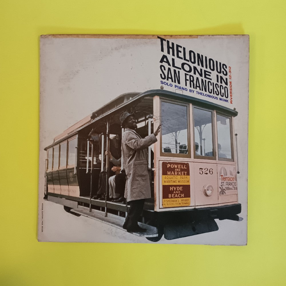 Thelonious Monk - Alone In San Francisco OG DG MONO - 1960 - RLP 12-312 - Used - VG++ - Vinyl