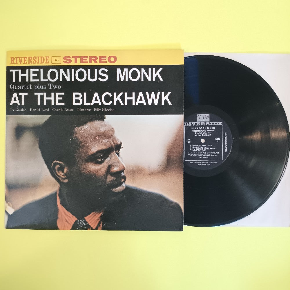 Thelonious Monk  - At The Blackhawk DG Black Label Stereo - 1961 - RS 1171 - Used - VG++ - Vinyl