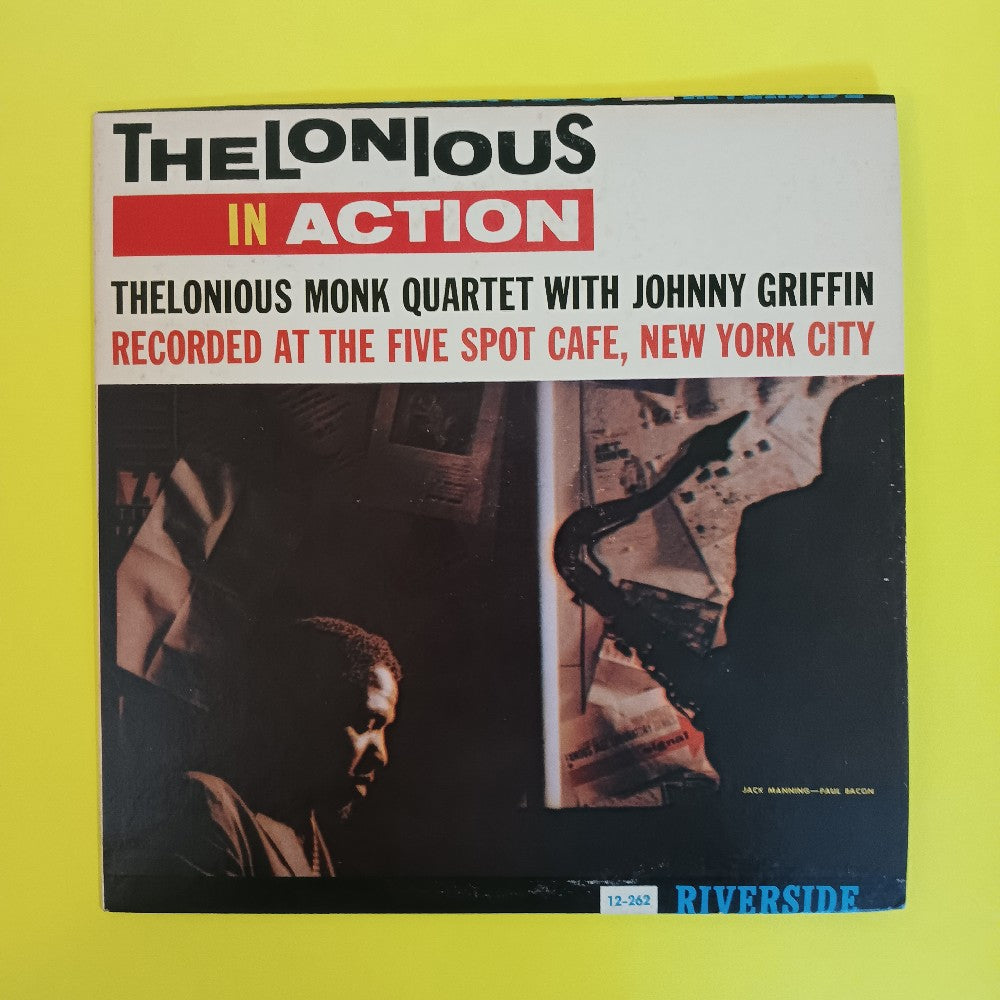 Thelonious Monk Johnny Griffin - Thelonious In Action MONO MISPRINT - 1963 - RLP 12-262 - Used - VG++ - Vinyl