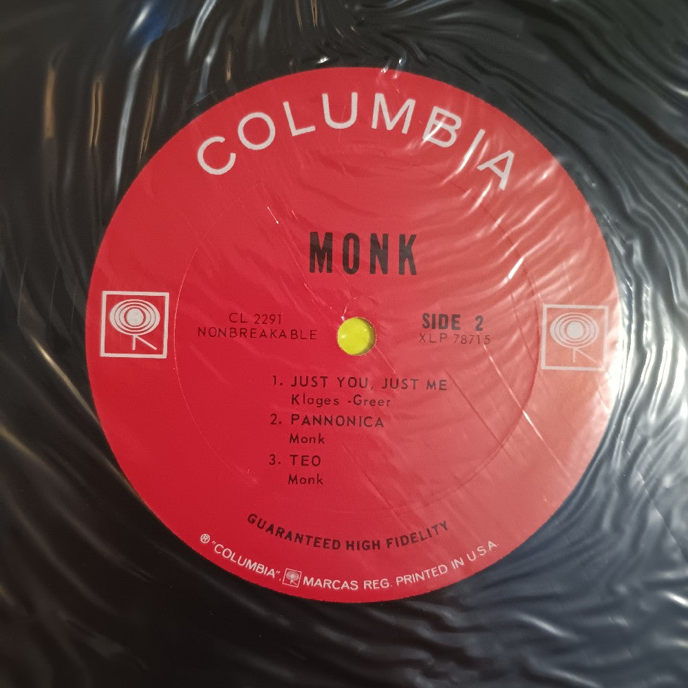 Thelonious Monk - Monk. OG 2 EYE MONO - 1965 - CL 2291 - New - Sealed - Vinyl