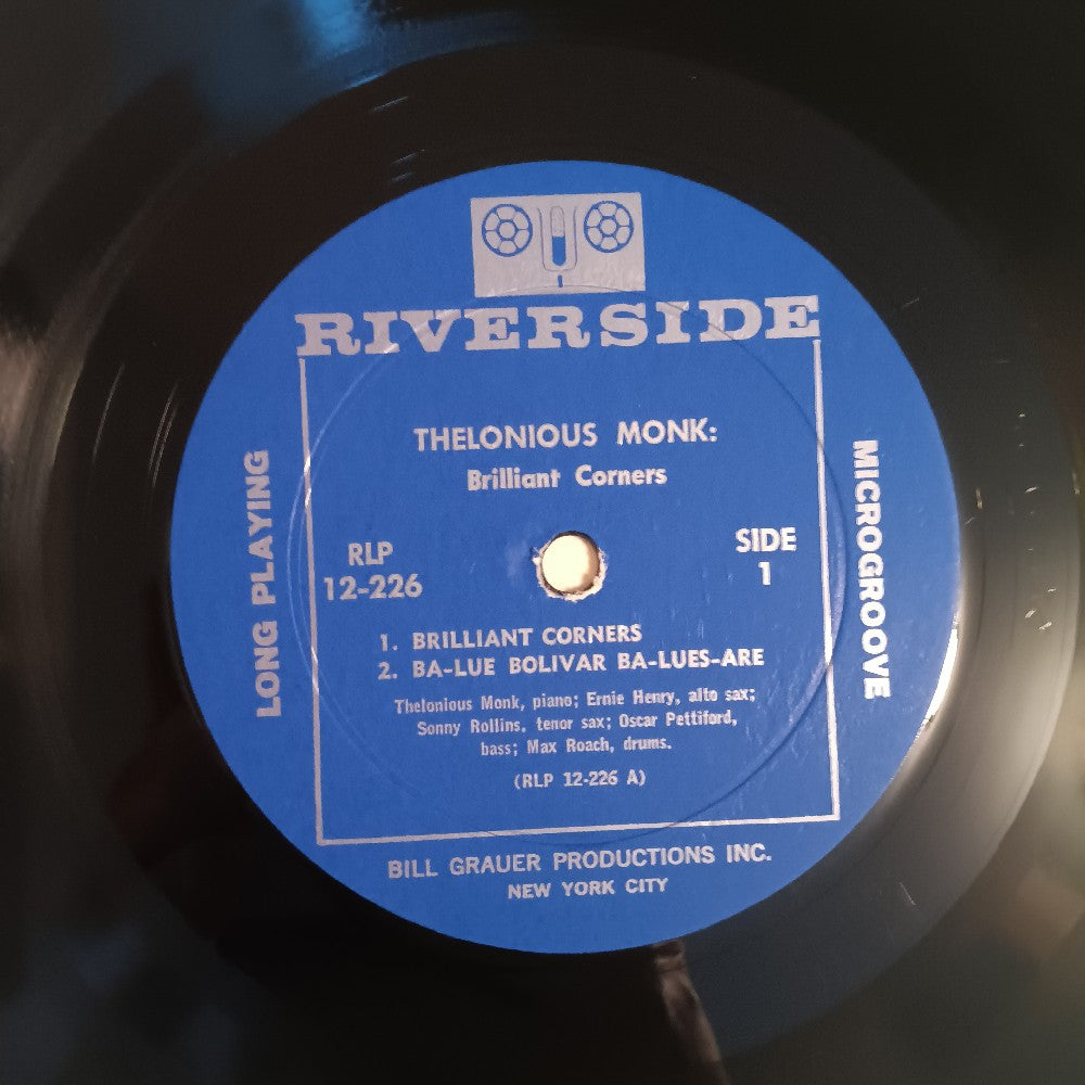 Thelonious Monk W. Rollins Henry & Terry - Billiant Colors DG MONO - 1963 - RLP 12-226 - Used - VG++ - Vinyl