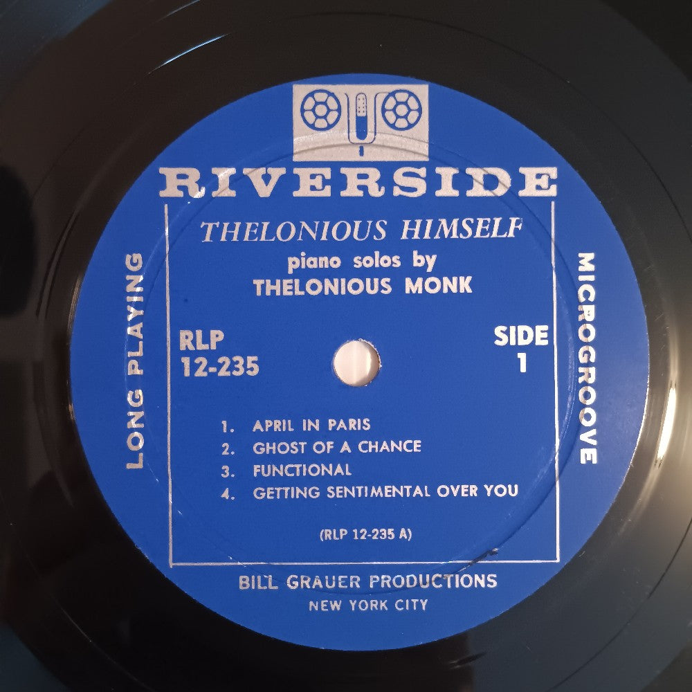 Thelonious Monk - Thelonious Himself DG MONO - 1960 - RLP 12-235 - Used - VG++ - Vinyl
