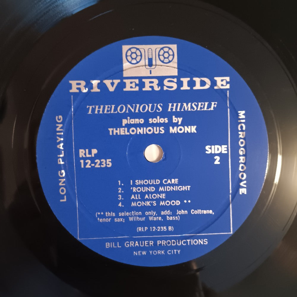 Thelonious Monk - Thelonious Himself DG MONO - 1960 - RLP 12-235 - Used - VG++ - Vinyl