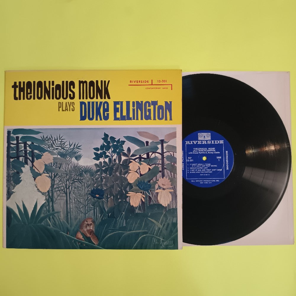 Thelonious Monk - Plays Duke Ellington MONO - 1960s RLP 12-201 - Used - VG++ - Vinyl