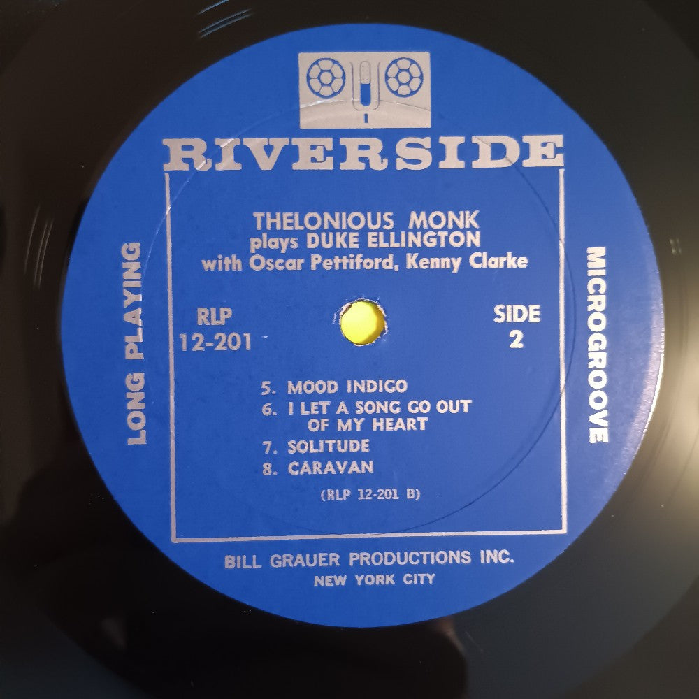 Thelonious Monk - Plays Duke Ellington MONO - 1960s RLP 12-201 - Used - VG++ - Vinyl
