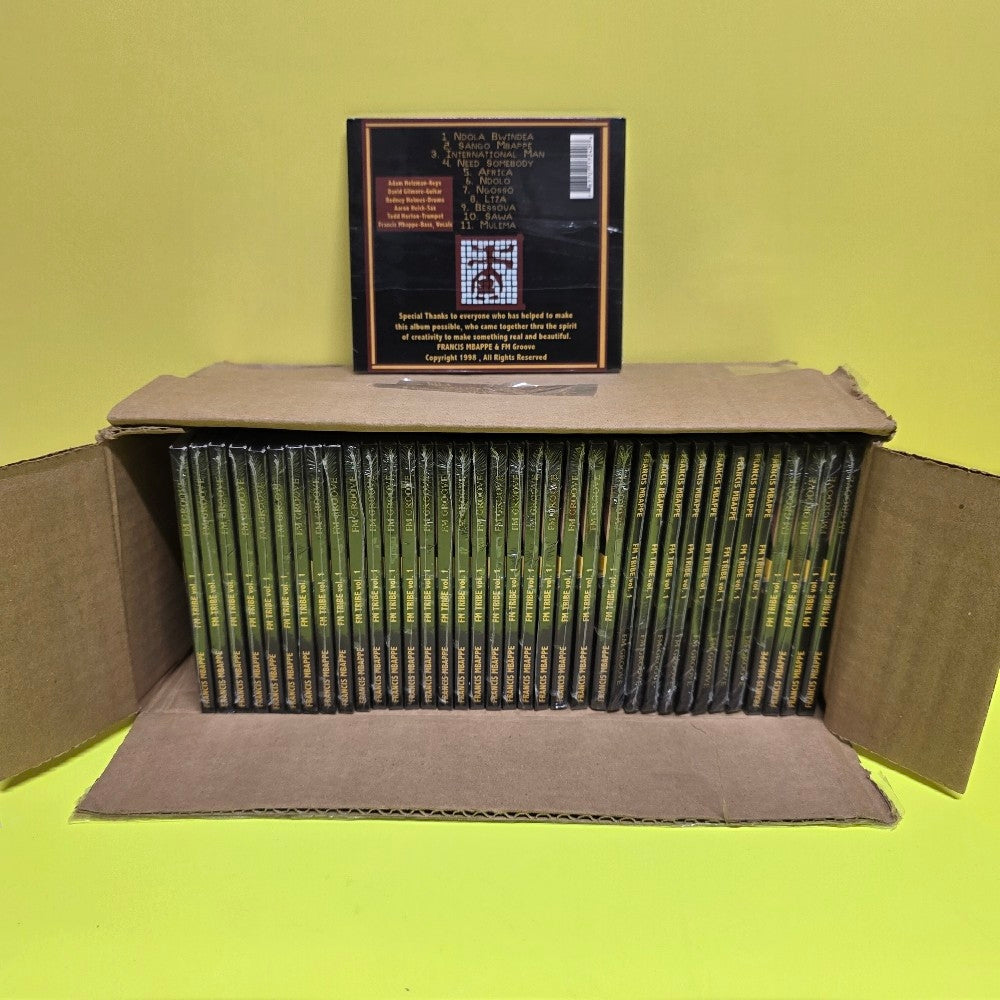 Lot #00191 - Francis Mbappe  - FM Tribe Vol.1 - 1998 - New - Sealed - Wholesale