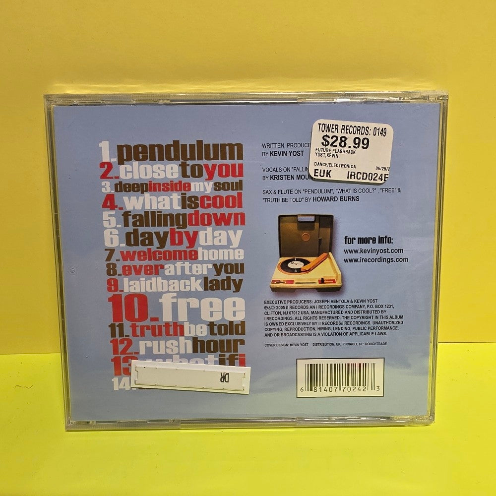 Kevin Yost - Future Flashback - 2005 - IR-CD024E - New - Sealed - CDs